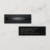 Dunne Visitekaartjes voor professionele koolstofve (Voorkant / Achterkant)