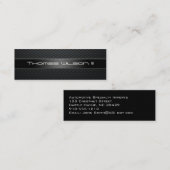 Dunne Visitekaartjes voor professionele koolstofve (Voorkant / Achterkant)