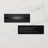 Dunne Visitekaartjes voor professionele koolstofve (Voorkant / Achterkant)