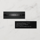 Dunne Visitekaartjes voor professionele koolstofve (Voorkant / Achterkant)