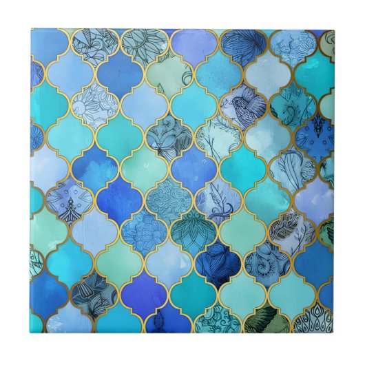 dunne vloertegels tegeltje (Voorkant)