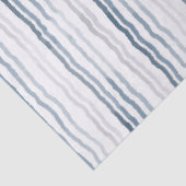 Dunne waterverfstrepen, leigrijs, grijs op wit tissuepapier (Detail)