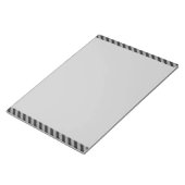 Dunne zwarte en grijze diagonale strepen notitieblok (Schuin)