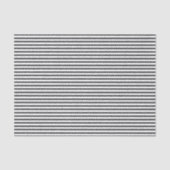 Dunne zwarte en witte strepen tissuepapier (Voorkant)