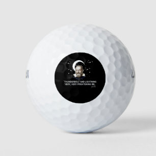 dunnedarm en blikseminslag schrik me golfballen
