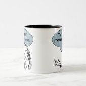 Dunner me Glimlachen meer Tweekleurige Koffiemok (Center)