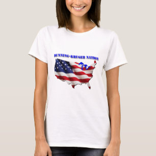 Dunning-Kruger Nation T-shirt