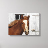 Dunnit Says Hallo Canvas Afdruk (Voorkant)