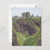 Dunnottar Castle Briefkaart (Voorkant / Achterkant)