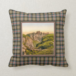 Dunnottar Castle Clan Sutherland Tartan Kussen