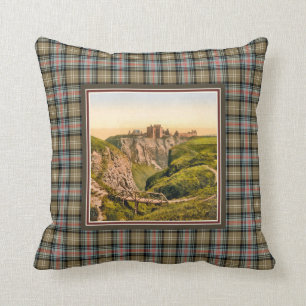  Dunnottar Castle Clan Sutherland Tartan Kussen