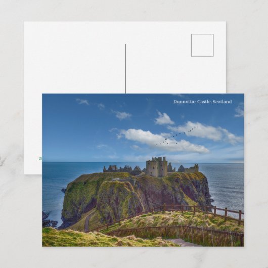 Dunnottar Castle Feestdagenkaart (Voorkant / Achterkant)
