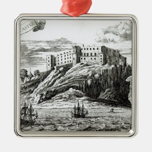 Dunnottar Castle Metalen Ornament (Voorkant)