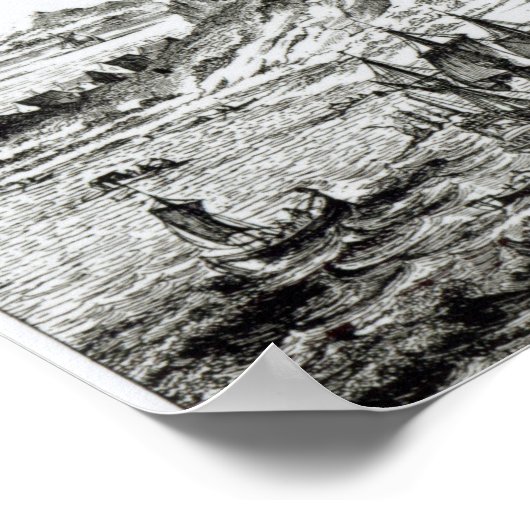 Dunnottar Castle Poster (Hoek)