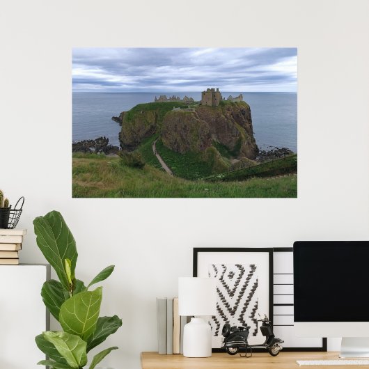 Dunnottar Castle Poster (Thuiskantoor)