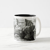 Dunnottar Castle Tweekleurige Koffiemok (Voorkant rechts)