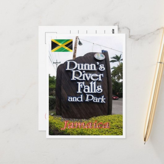Dunn's River Herfsten en Park - Jamaica - Briefkaart (Voorkant / Achterkant in situ)