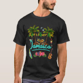 Dunns River Herfsten Jamaica Beach Summer Pal T-shirt (Voorkant)