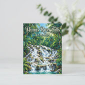 Dunn's River Watervallen Jamaica Briefkaart (Staand voorkant)