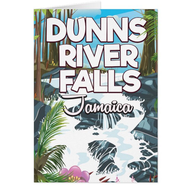 Dunn's rivierposter Herfsten Jamaica (Voorkant)