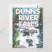 Dunn's rivierposter Herfsten Jamaica Briefkaart (Voorkant / Achterkant)
