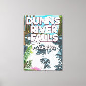 Dunn's rivierposter Herfsten Jamaica Canvas Afdruk (Voorkant)
