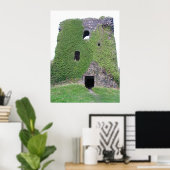 Dunollie Castle Oban Bay, Schotland Poster (Thuiskantoor)