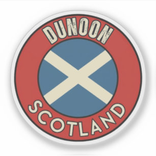 Dunoon, Schotland Sticker