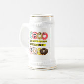Dunot Stop Geloven - Donuts Quote Bierpul (Voorkant links)
