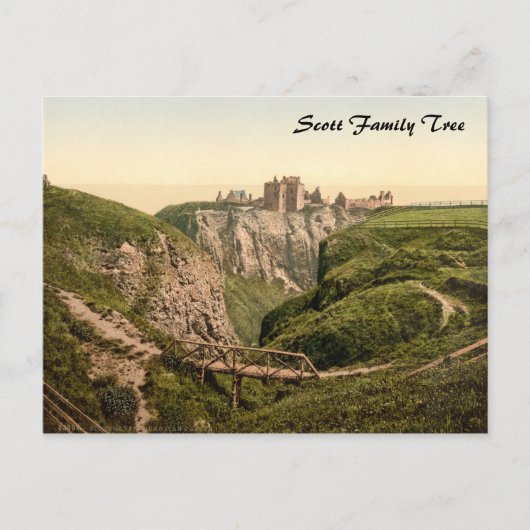 Dunottar Castle, Stonehaven, Schotland Briefkaart (Voorkant)