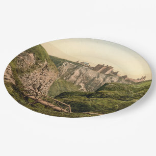 Dunottar Castle, Stonehaven, Schotland Papieren Bordje