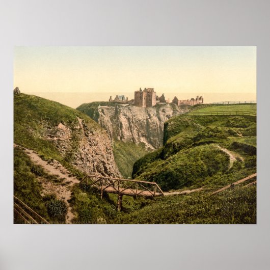 Dunottar Castle, Stonehaven, Schotland Poster (Voorkant)