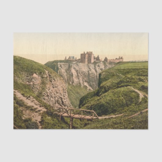 Dunottar Castle, Stonehaven, Schotland Tissuepapier (Voorkant)