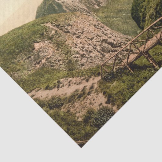 Dunottar Castle, Stonehaven, Schotland Tissuepapier (Detail)