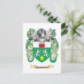 Dunphy Coat of Arms Briefkaart (Staand voorkant)