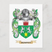 Dunphy Coat of Arms Briefkaart (Voorkant)