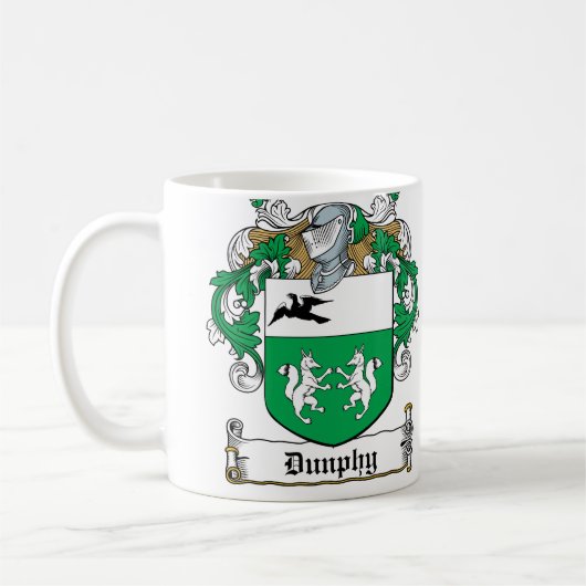 Dunphy Family Crest Koffiemok (Links)