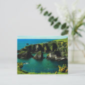 Dunquin-haven, Derry, Ierland,  briefkaart (Staand voorkant)