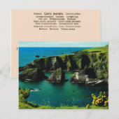Dunquin-haven, Derry, Ierland,  briefkaart (Voorkant / Achterkant)