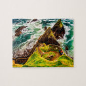 Dunquin Pier Dingle Ierland. Legpuzzel (Horizontaal)