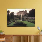 Dunrobin Castle, Schotland Canvas Afdruk (Insitu (Woonkamer))