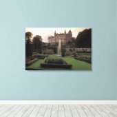 Dunrobin Castle, Schotland Canvas Afdruk (Insitu (Houten vloer))