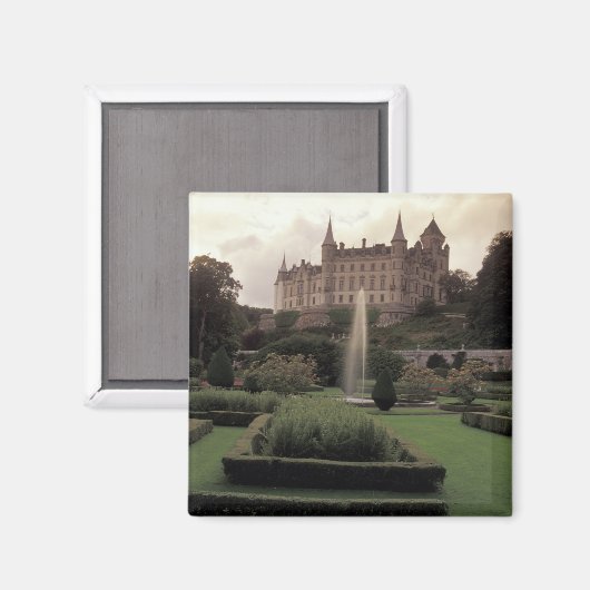 Dunrobin Castle, Schotland Magneet (Voorkant / Achterkant)