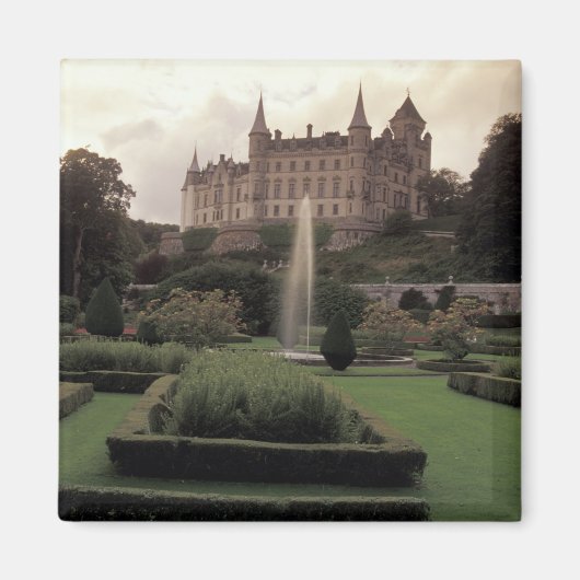 Dunrobin Castle, Schotland Magneet (Voorkant)