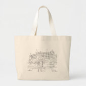 Dunrobin Castle, Schotse Canvas tas (Voorkant)