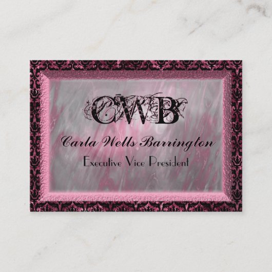 Dunsfield Petal Unique Professioneel Visitekaartje (Voorkant)