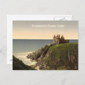 Dunsky Castle at Portpatrick Postcard Briefkaart (Voorkant / Achterkant)