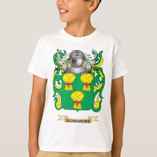 Dunsmore-wapenschild T-shirt (Voorkant)
