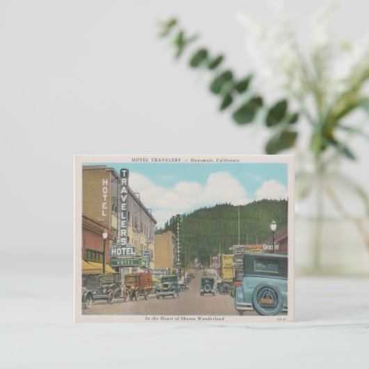 Dunsmuir California  Briefkaart (Staand voorkant)