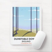 dunstabiele downs  stijlreisposter muismat (Met muis)